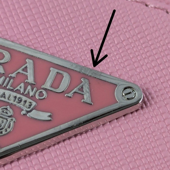 Prada front pocket wallet card case, pink - Picture 9 of 14